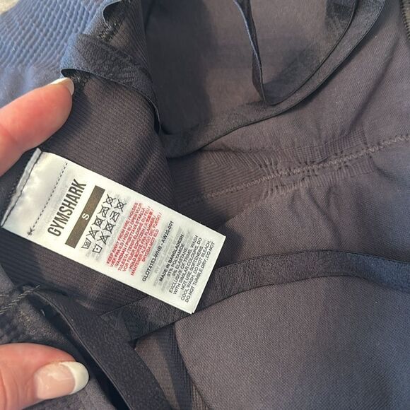 Gym Shark Studio Bodysuit Washed Black Small NEW - Picture 4 of 5